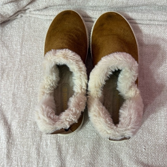 Timberland Skyla Bay Suede Slip On Comfort Warm Shearling Sherpa Cozy Women´s - Picture 5 of 7